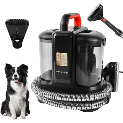Home Design Spot Cleaner, Fabric, Stain, Car Seats, Upholstery, Pet Messes, Sofa and Carpet Cleaning Machine,suction power o…