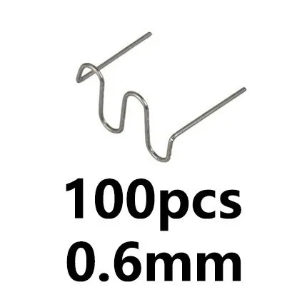 100-600Pcs Auto Plastic Repair Welding Nails Car Bumper Repair Welded Stud Precut Wave Nails Machine Welding Hot Stapler - i…
