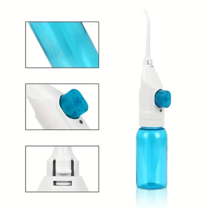 Household High Pressure Oral Irrigator Portable Teeth Clean Water Dental Floss Manual High Pressure Water Toothpick - image 4