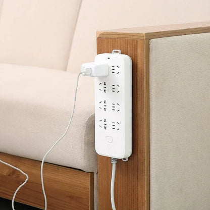 1/2/5/10PCS Self-Adhesive Desktop Socket Fixer Hanging Power Strip Cable Organizer Wall Holder Fixator Removable Wall-Mounte…