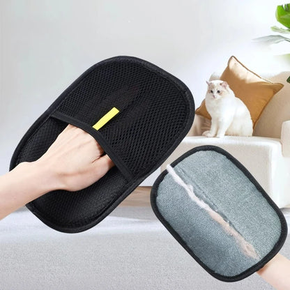 Pet Hair Remover Portable Washable Clothes Hair Dehairing Gloves Pet Cleaning Products Pet Accessories - image 3