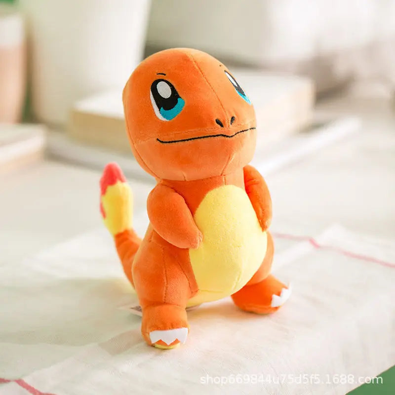 20cm Pokemon Stuffed Plush Toys Kawaii Pikachu Raichu Jenny Turtle Anime Doll Kids Birthday Christmas Gift - image 4