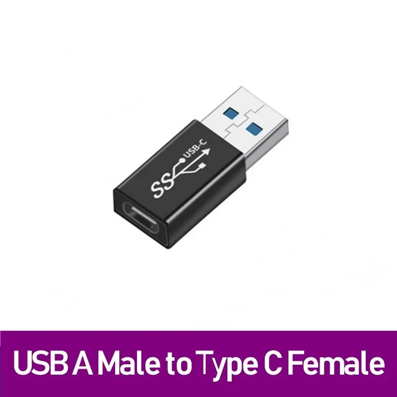 Universal USB 3.0 OTG Type C Adapter USB C Male to USB-A Male Female Converter for Macbook Huawei Samsung Xiaomi Ipad Connec…