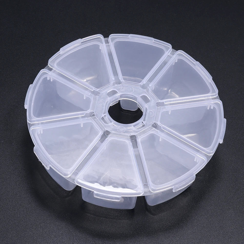 1 Pc Plastic Jewelry Box 5-28 Compartment Slot Organizer Storage Beads Container Adjustable Jewelry Storage Box Rectangle Ca…
