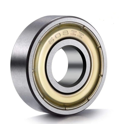 10Pcs 608 ZZ 608RS Ball Bearings 608ZZ Metal Double Shielded Miniature Deep Groove Skateboard Ball Bearings 8mm X 22mm X 7mm…