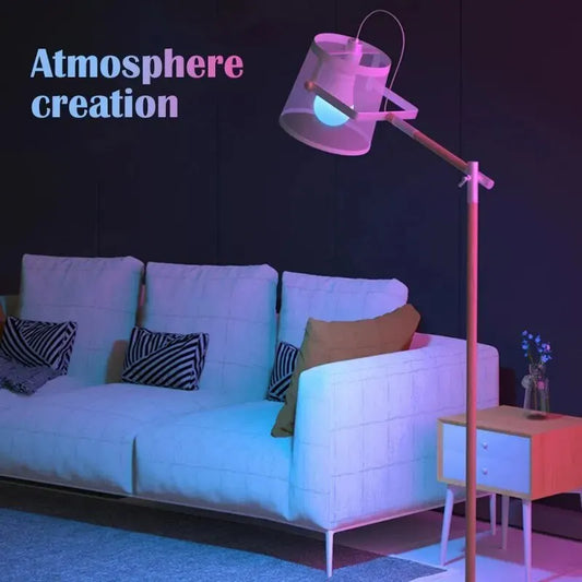 16 Colors RGB Bulb LED Multicolor Bulb E27 220V Household Lighting Dimmable 24 Key Remote Control Smart Lamp Atmosphere Ligh…
