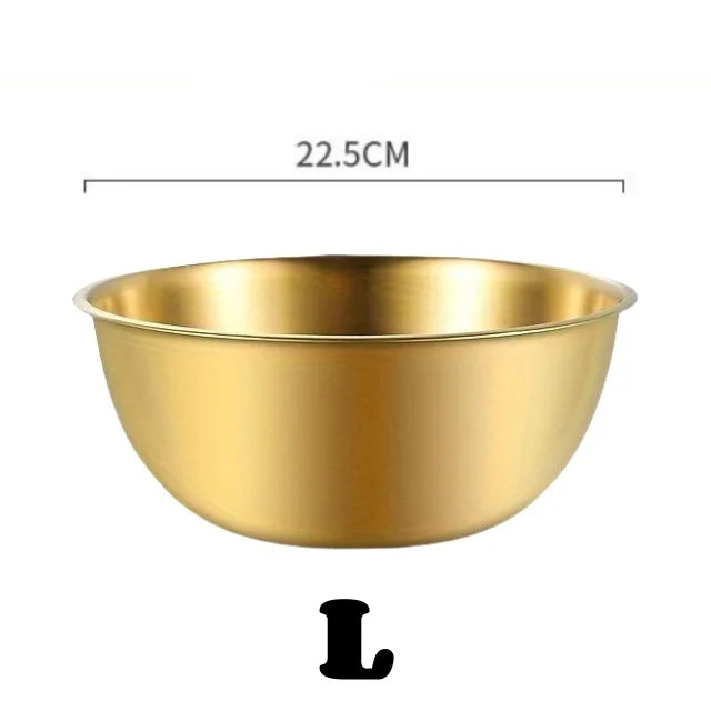 1-3 Stainless Steel Bowl Set with Scale for Cooking Baking Food Storage Large Capacity Mixing Bowls for Home Kitchen Essenti…