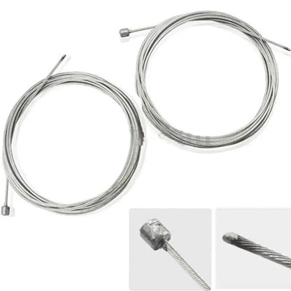10/5/3/1PC 2M MTB Bicycle Brake Line Bicycle Speed Line Fixed Gear Shifter Gear Brake Cable Set Core Inner Wire MTB Road Bik…