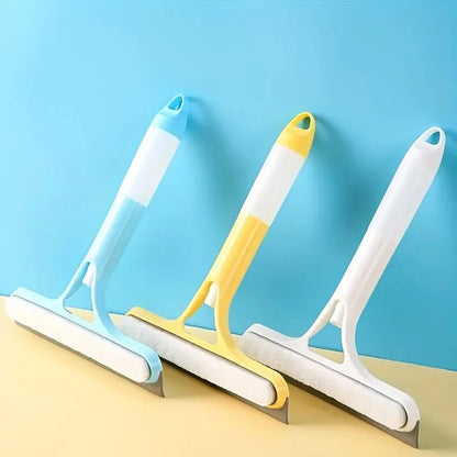 Household Multi-Function Glass Cleaning Mirror with Watering Can 3-in-1 Glass Scraper Window Scraper - image 5