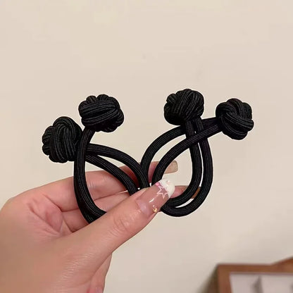 Simplicity Stretch Rubber Hair Ties for Women High Elasticity Fashion Girl Head Rope Scrunchie Hair Accessories - image 12