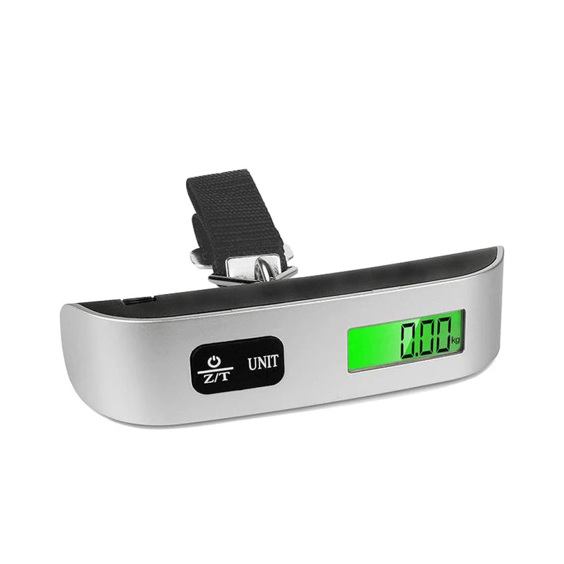 Portable Scale Digital LCD Display 110lb/50kg Electronic Luggage Hanging Suitcase Travel Weighs Baggage Bag Weight Balance T…