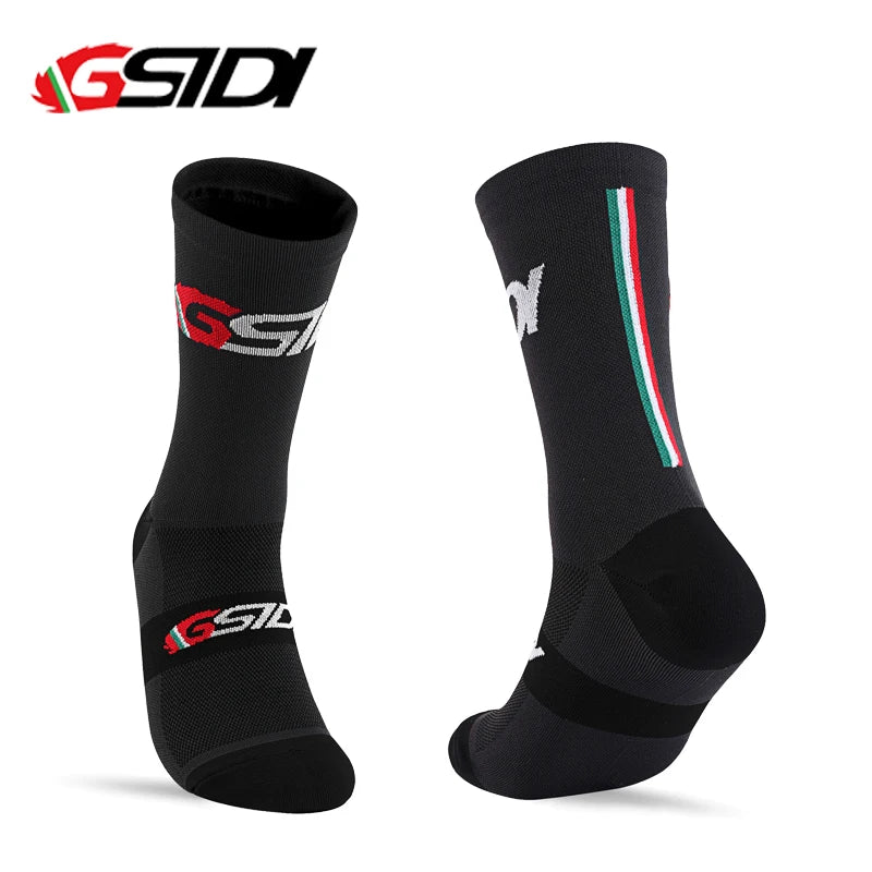 GSTDI New Cycling Socks High Quality Compression Men Bike Outdoor Women Running Professional Sports Running - image 18