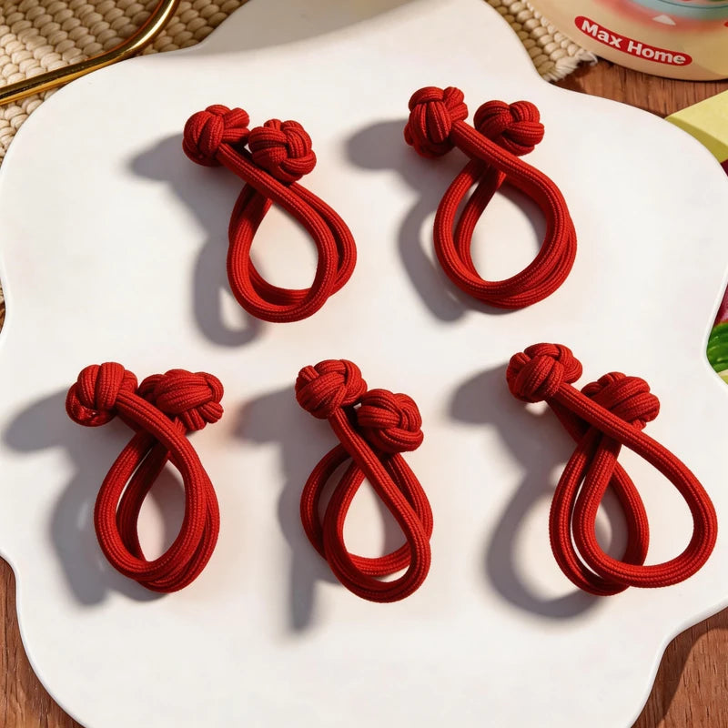 Simplicity Stretch Rubber Hair Ties for Women High Elasticity Fashion Girl Head Rope Scrunchie Hair Accessories - image 20