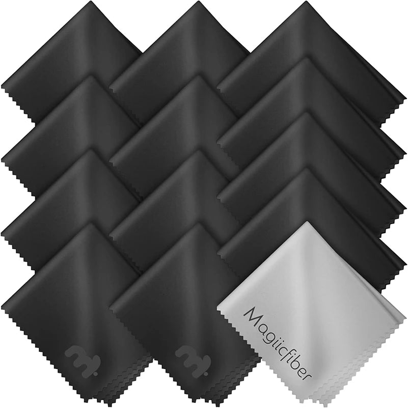 MagiicFiber Microfiber Cleaning Cloths, High Density Non-Streaking Wipes, Soft and Efficient Premium Cleaning Cloths - image…