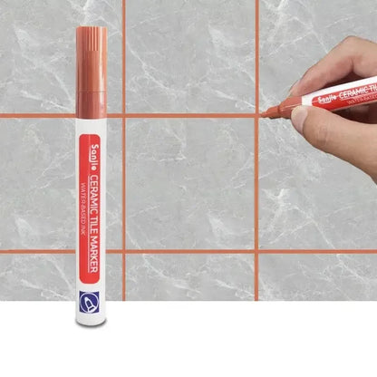 1/3 Pcs Waterproof White Marker Pen Wall Seam Repair Tiles Grout Markers Pens Floor Bathroom Decontamination Paint Brush Too…