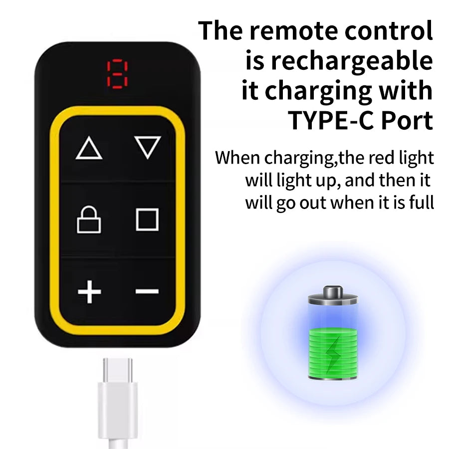 Universal Garage Remote Control Gate Key Duplicator Clone Multi-frequency Garage Door Controller 8 Channels 300-915Mhz 433Mh…