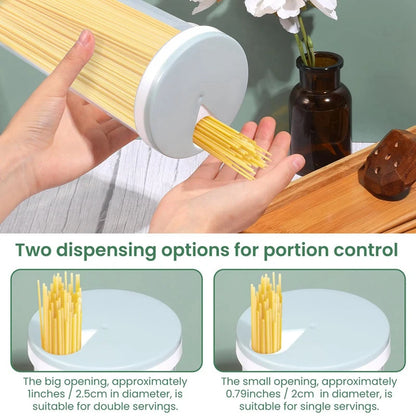 1pc Noodles Sealed Can Food Storage Spaghetti Noodle Pasta Container With Locking Lid Food Grade Plastic Kitchen Storage - i…