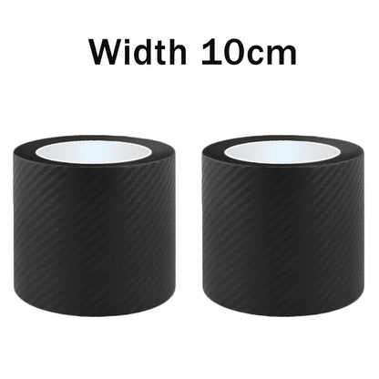 Nano Carbon Fiber Car Sticker Paste Protector Strip DIY Automotive Protective Film Auto Door Sill Side Mirror Anti Scratch T…