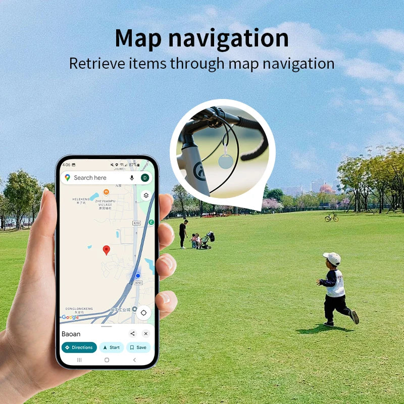 Navigation Tracker For Android Phones Work With Google Find Hub App Remote Locating Key Finder for Xiaomi Samsung Pixel GMS…