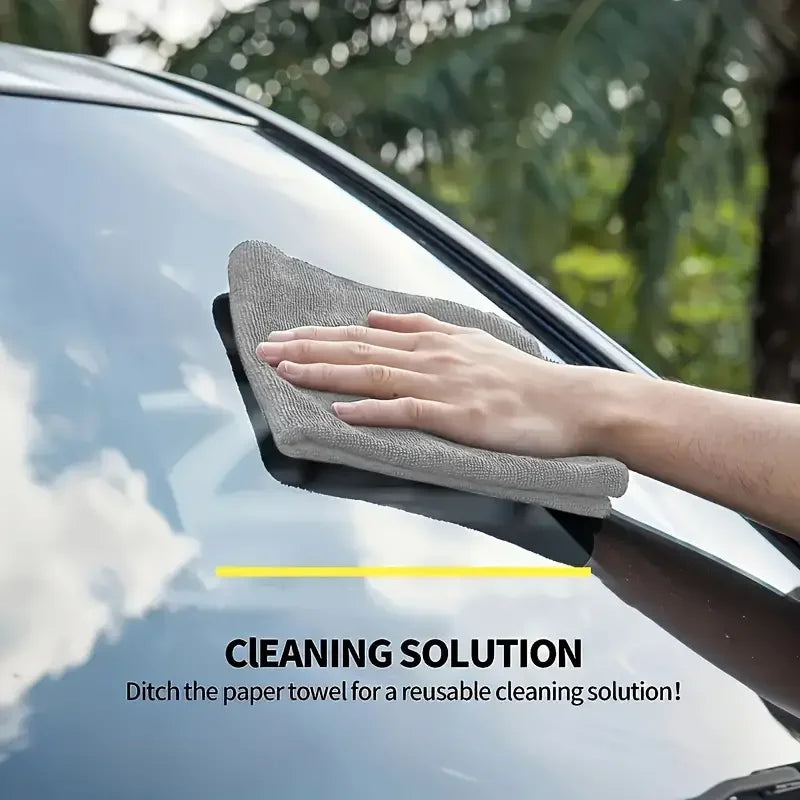Thicken Microfiber Cleaning Cloths Lint Free Microfiber Cleaning Towel Cloths Reusable Cleaning Towels Absorbent for Car Win…