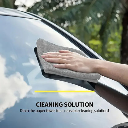 Thicken Microfiber Cleaning Cloths Lint Free Microfiber Cleaning Towel Cloths Reusable Cleaning Towels Absorbent for Car Win…
