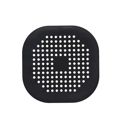 Square Silicone Drain Sticker Bathroom Sewer Hair Filter Drain Cover Household Bathroom Drain Mat - image 8
