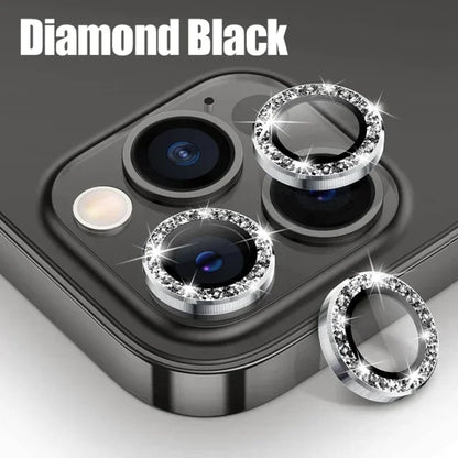 3Pcs Metal Lens Protector Glass For iPhone 15 13 12 11 14 Pro Max Back Camera Lens Protection Film For iPhone 13 Mini 14 15…