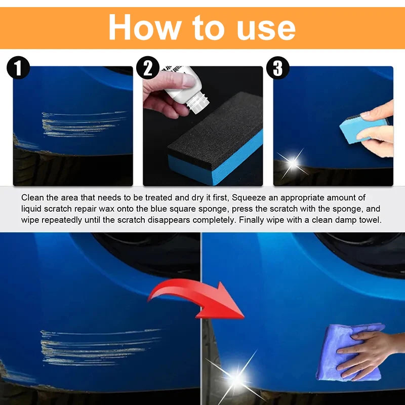 Car Scratch Remover Paint Care Tools Auto Swirl Remover Scratches Repair Polishing Auto Body Grinding Compound Anti Scratch…