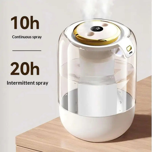 HOMEFISH 2025 New Model Air Humidifier for Home Use, Quiet Bedroom Large Spray for Pregnant Women and Babies, Indoor Humidif…