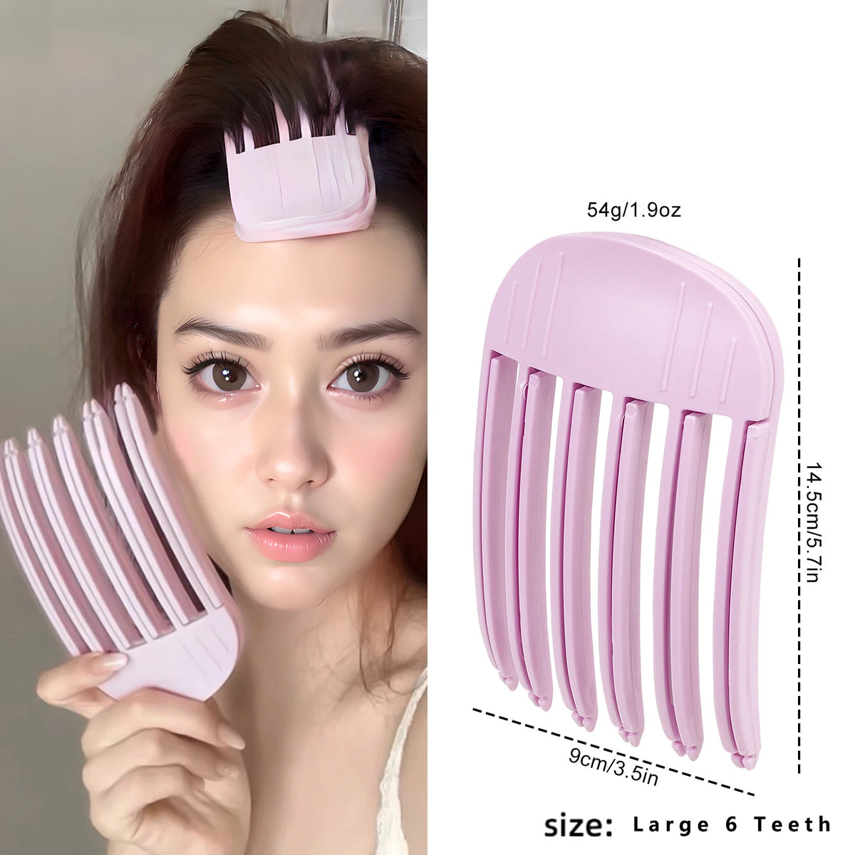 Fluffy Hairpin Curling Bangs Clips Hair Roots Volumizing Hair Clips Women Curling Fixed Shape Clips Fashion Volume Hair Roll…