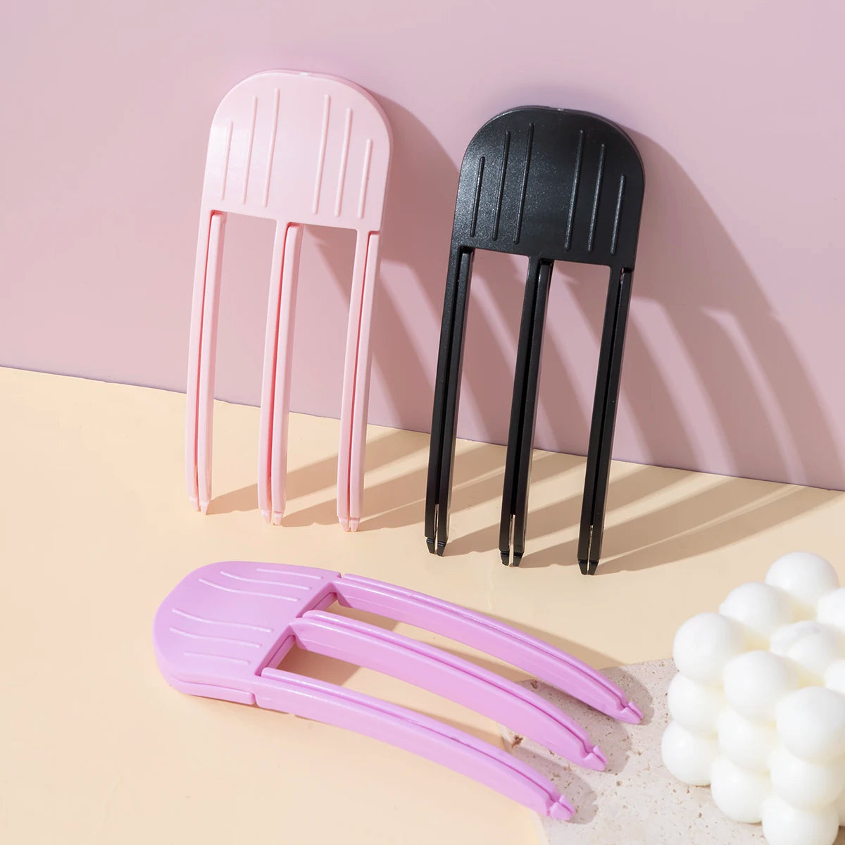 Fluffy Hairpin Curling Bangs Clips Hair Roots Volumizing Hair Clips Women Curling Fixed Shape Clips Fashion Volume Hair Roll…