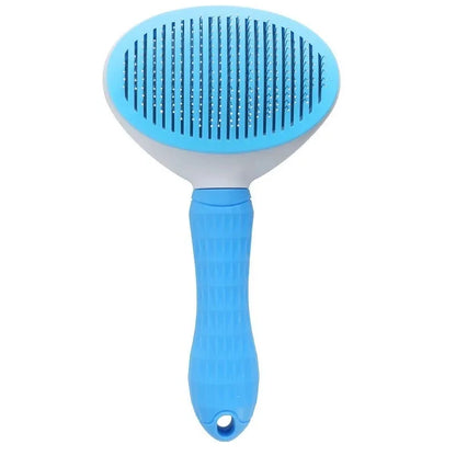 Pet Dog Brush Cat Comb Self Cleaning Pet Hair Remover Brush For Dogs Cats Grooming Tools Pets Dematting Comb Dogs Accessorie…