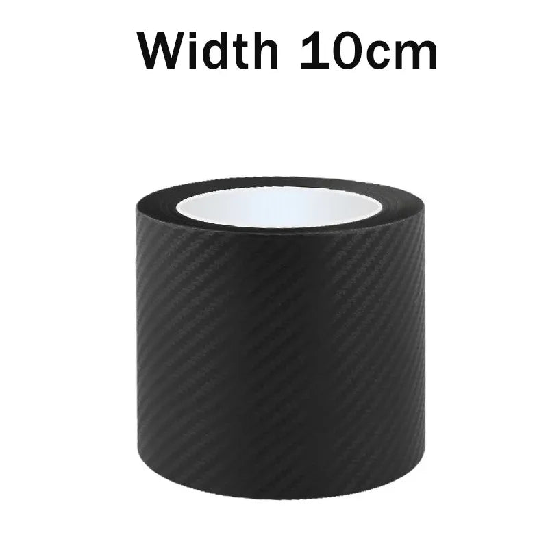 Nano Carbon Fiber Car Sticker Paste Protector Strip DIY Automotive Protective Film Auto Door Sill Side Mirror Anti Scratch T…