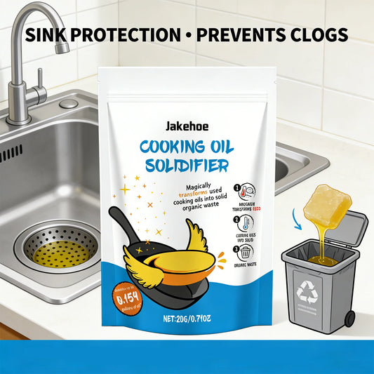 Edible Oil Coagulant Quickly Solidify Waste Oil Wide Application Environmental Friendly Kitchen Waste Oil Solidification Pow…