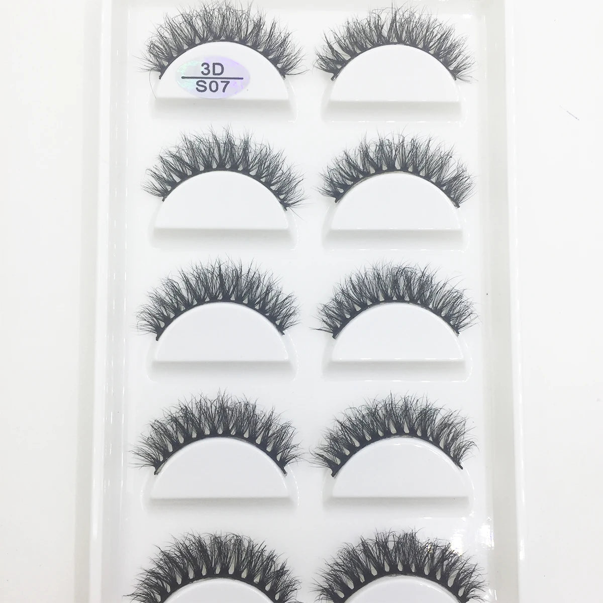 Natural 3D Mink False Eyelashes, Soft Wispy, Fluffy Eye Faux Lashes, Make Up Eyelash, Beauty Cat Cilios, 5 Pairs, 15 Styles…