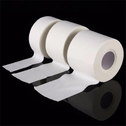 12.5/25/50mm/Roll Medical Waterproof Cotton Premium Adhesive Tape Sport Binding Physio Muscle Elastic Bandage Strain Injury…