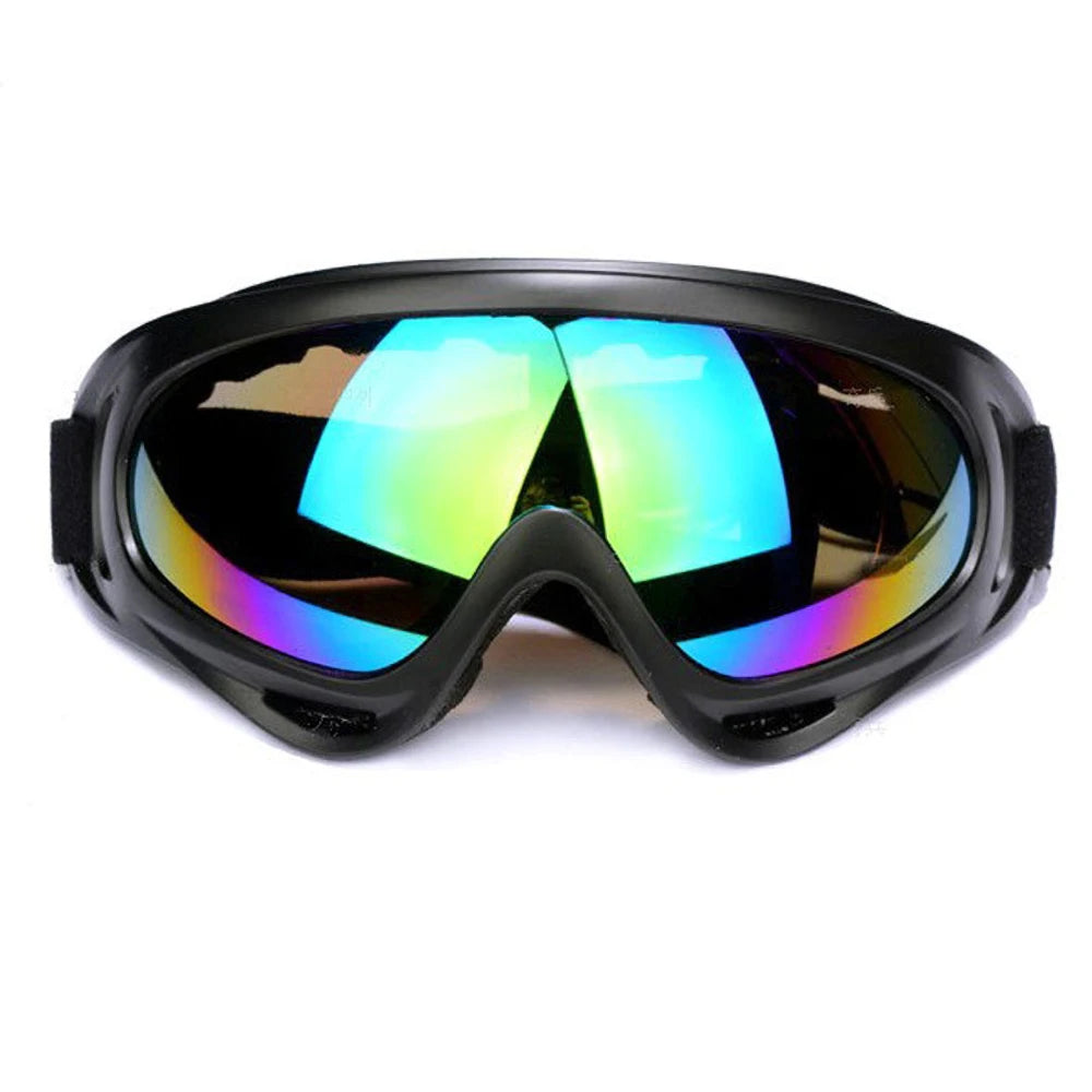 Dustproof Motocross Glasses Adjustable Motorcycle Goggles Breathable Full Face Protective Motorbike Dirt Bike Off-road Mask…