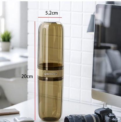 Portable Toothpaste Toothbrush Protect Holder Case Travel Camping Storage Box Protect Toothbrush Toothpaste from Dirt and Da…