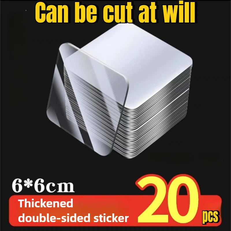 Double Sided Adhesive Tape Nano Reusable Super Strong Transparent Wall Stickers WaterProof Widely Used Wall Mount Sticker -…