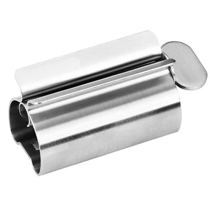 Bathroom Accessories Toothpaste Squeezer Tube Roller Stainless Steel Wringer Roller Rotate Dispenser for Ointments Cosmetics…