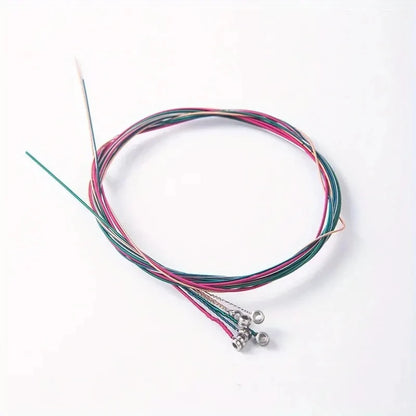 6Pcs/Set High-Quality Acoustic Guitar Strings - Replacement Guitar Strings, Premium Guitar Accessories - image 8