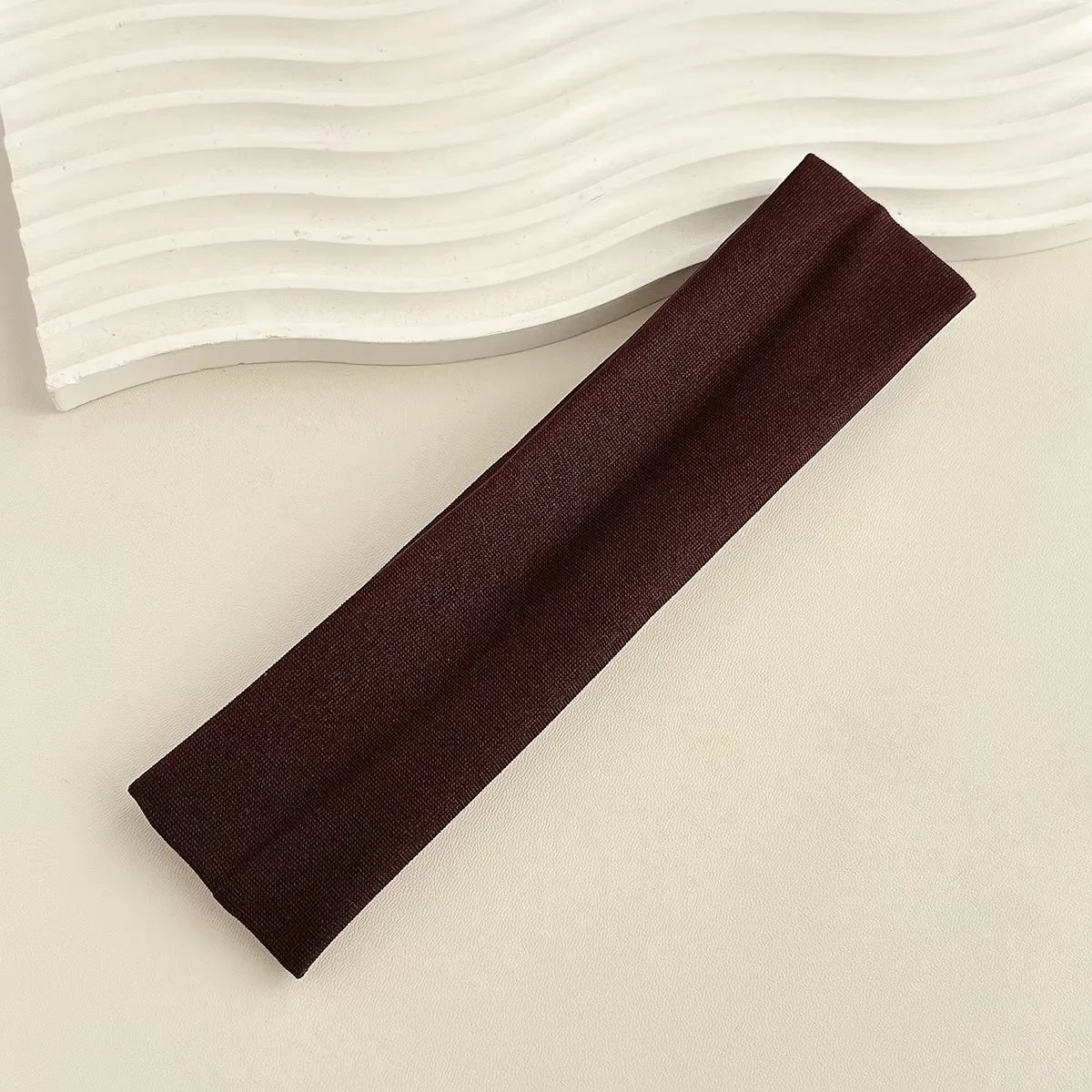Four Seasons Solid Sports Headbands For Women Fitness Running Yoga Solid Color Elastic Hairbands Stretch Makeup Hair Accesso…