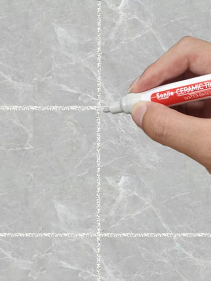 1/5/10/30PC Ceramic tile bathroom wall floor tile gap color repair anti-mildew waterproof whiteboard color repair pen - imag…