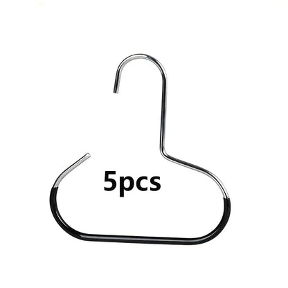 1/2/5pcsVersatile Manganese Steel Round Hook - Perfect for Hats, Ties, Scarves & Bags, Strong Load-Bearing, Non-Deformable -…