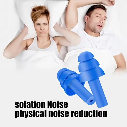 25/1Pair Ear Plugs Sleeping Noise Cancelling Reusable Silicone Sound Block Earplugs Summer Waterproof Swimming Ear Plug With…