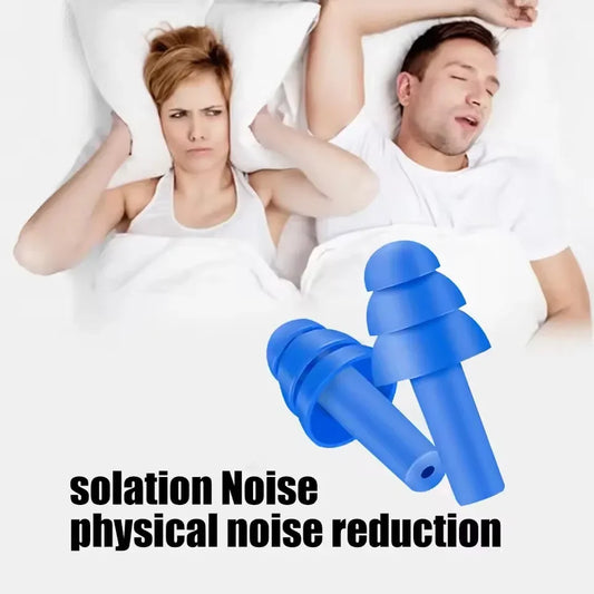 25/1Pair Ear Plugs Sleeping Noise Cancelling Reusable Silicone Sound Block Earplugs Summer Waterproof Swimming Ear Plug With…