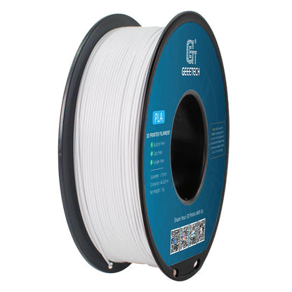 Geeetech 3d Printer Filament PLA PETG Plastic 1kg 1.75mm,Tangle-Free, 3d Printing Wire Materials, Black, White, Vacuum Packa…