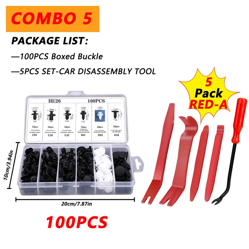 iLMH Car Hand Tool Set Car Disassembly Tool Kit Stereo Repair DVD Repair Tool Dashboard Removal Tool Interior Plastic Trim P…