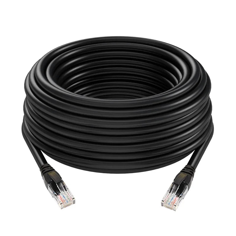 0.5/1/2/3/5/10/15/20/30/50M Cat6 Ethernet Cable RJ45 UTP 1000Mbps Network Cord LAN Wire Internet Lead Cord Router Computer C…