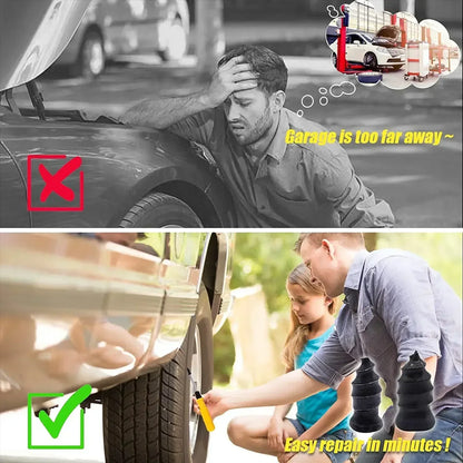 10/20/30Pcs Car Tyre Repair Rubber Nails Set Universal Cars Motorcycle Patch Nails Truck Bicycle Scooter Puncture Repair Too…